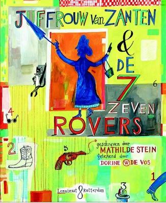 Cover van Juffrouw van Zanten & de zeven rovers