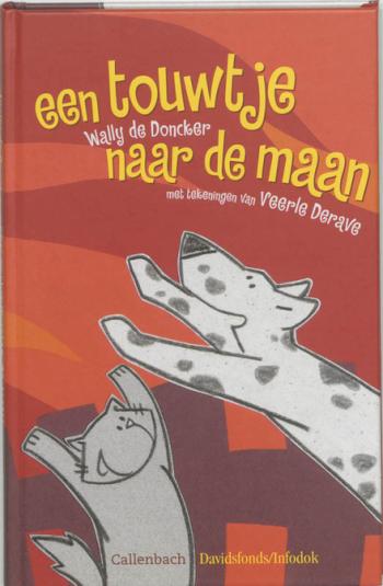 Cover van Een touwtje naar de maan 
