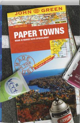 Cover van Paper Towns: waar is Margo Roth Spiegelman?