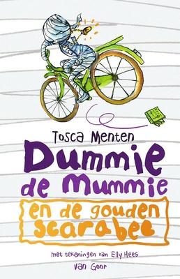 Cover van Dummie de mummie en de gouden scarabee