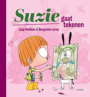 Cover van Suzie gaat tekenen