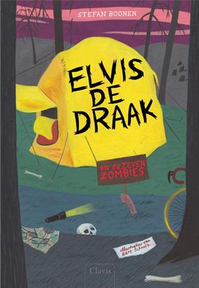 Cover van Elvis de draak en de zeven zombies
