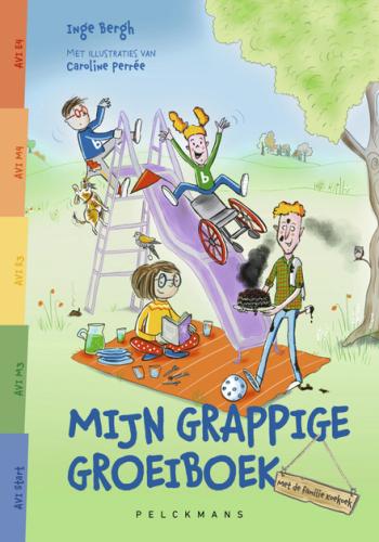 Cover van Mijn grappige groeiboek met de familie Koekoek