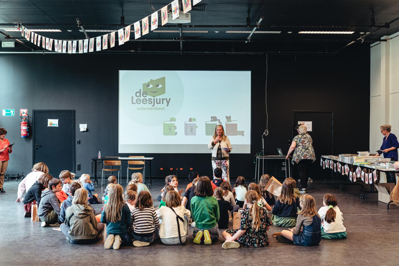 een slotfeest van de Leesjury