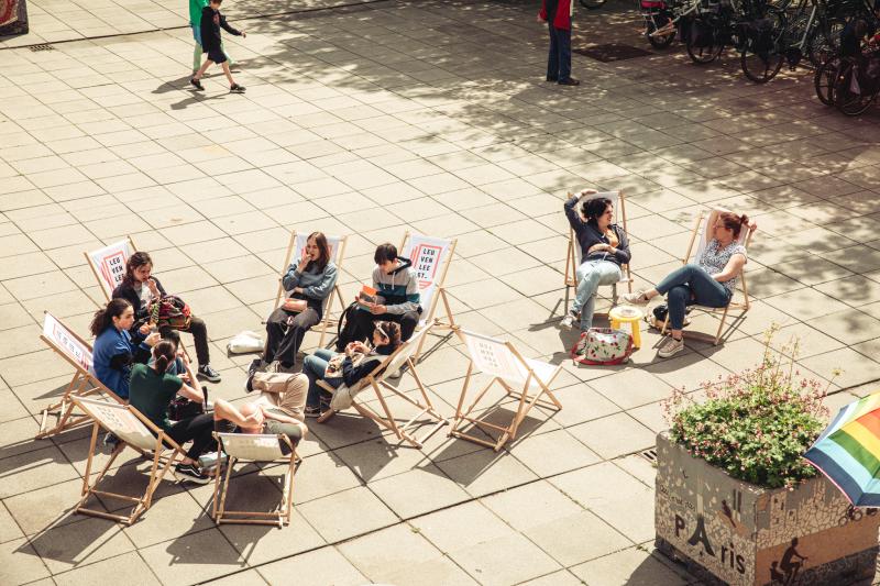 Druk in Leuven