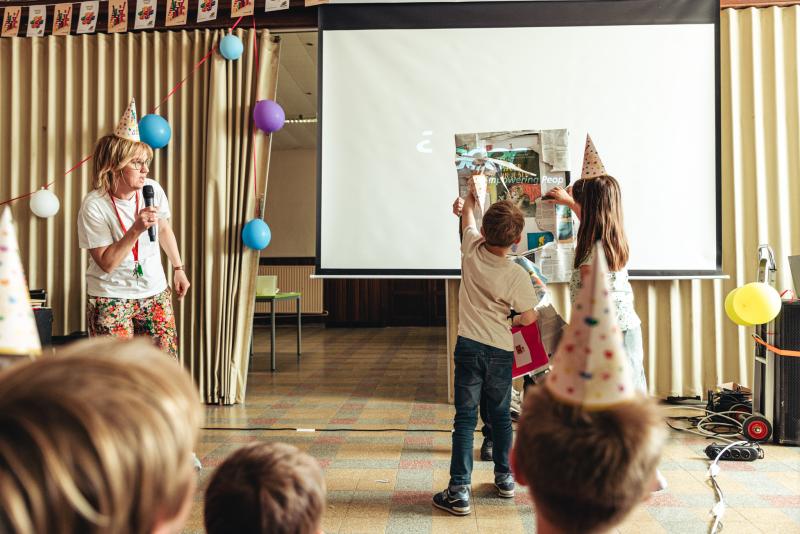 de onthulling van de winnaars in Holsbeek