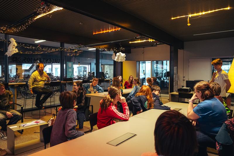 radio maken op het slotfeest