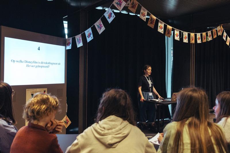 de quiz op het slotfeest