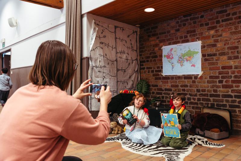 sfeerbeeld van het slotfeest in Hoogstraten
