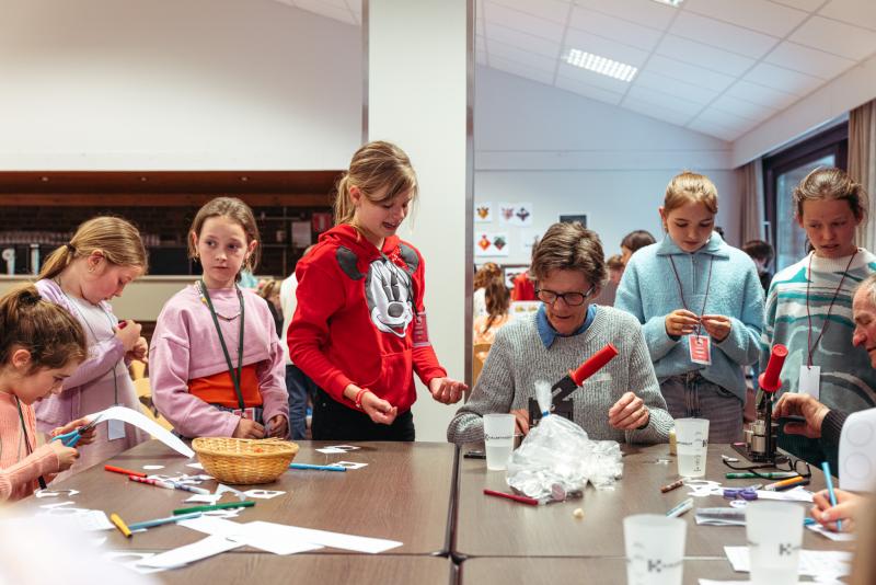 sfeerbeeld van het slotfeest in Hoogstraten