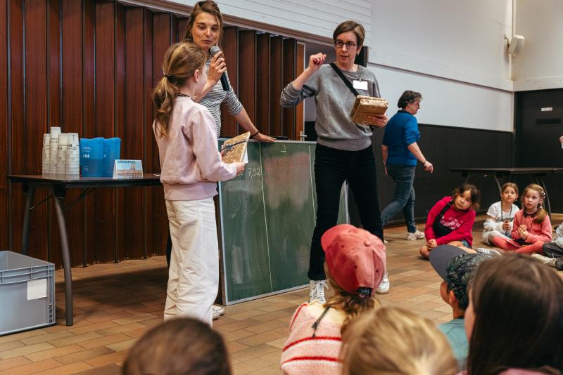 sfeerbeeld van het slotfeest in Hoogstraten