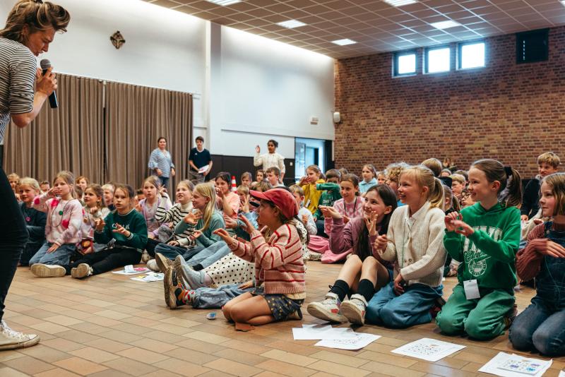 sfeerbeeld van het slotfeest in Hoogstraten