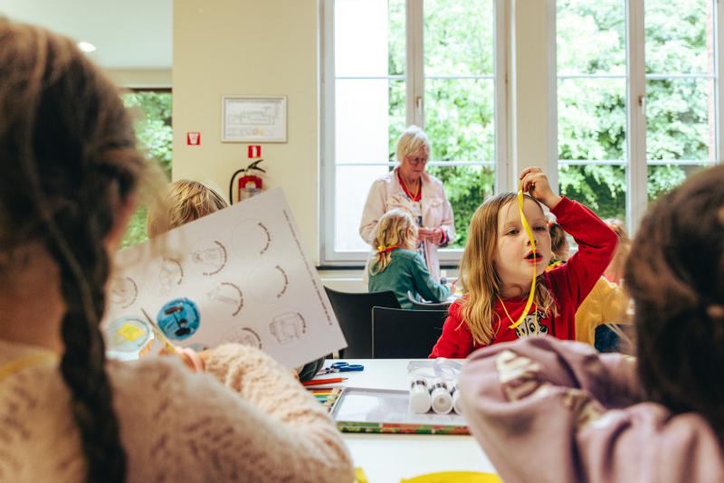 sfeerbeeld van het slotfeest in Schilde