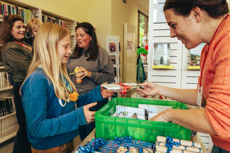 sfeerbeeld van het slotfeest in Schilde
