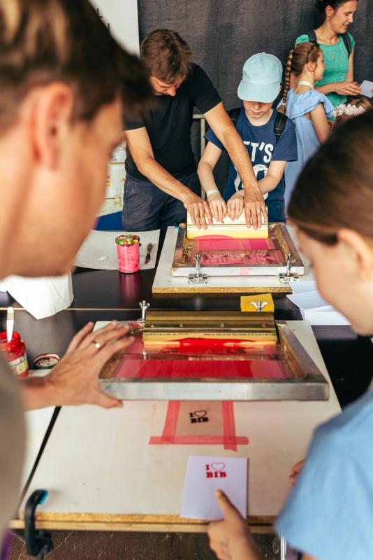 sfeerbeeld van het slotfeest in Ieper