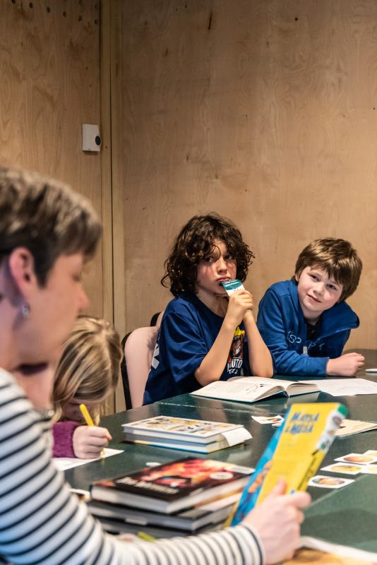 bespreking met de juryleden