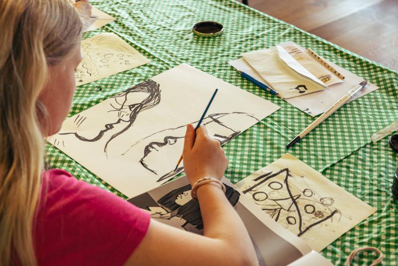 workshop van Will Limba-Moleka